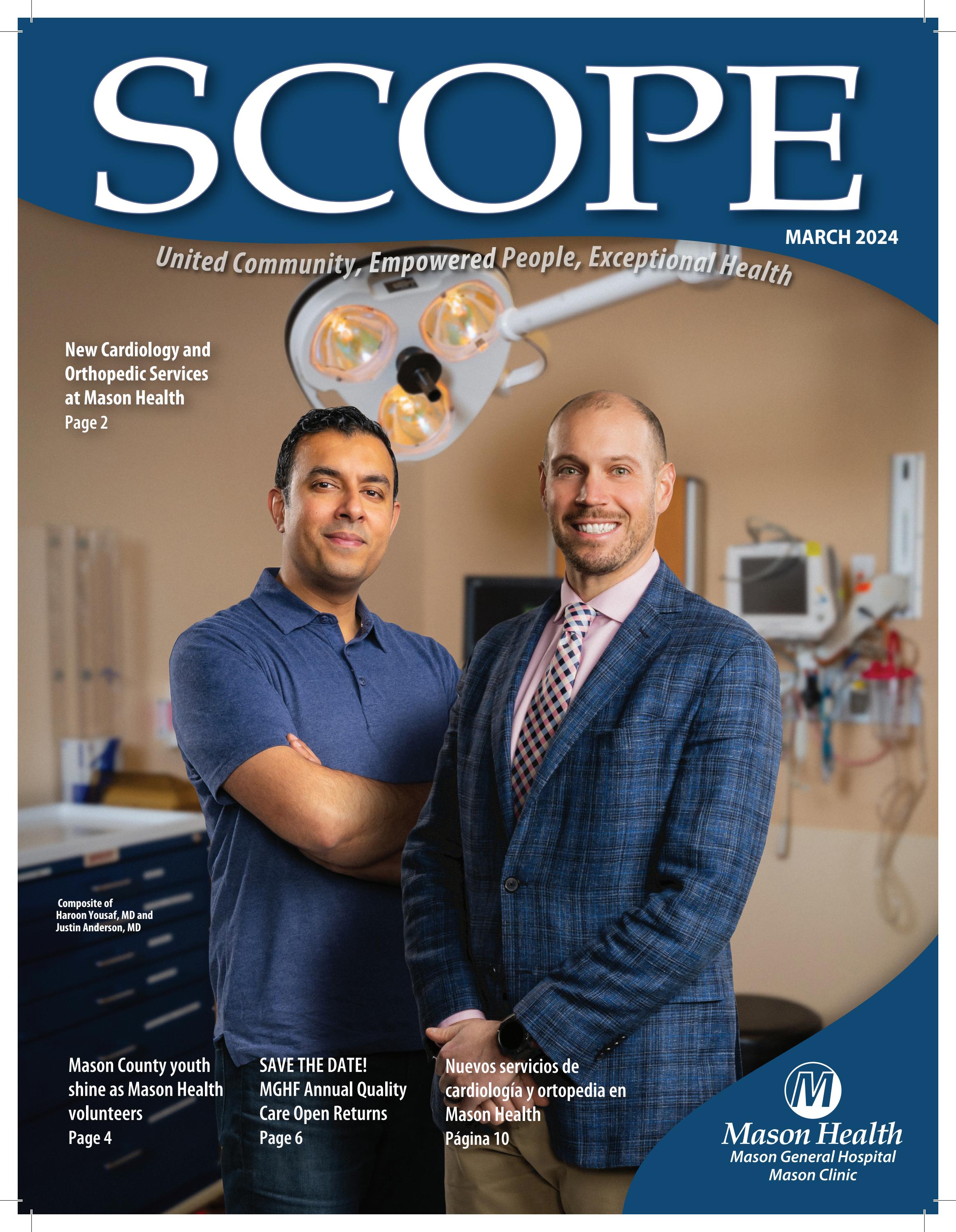SCOPE Magazine - March 2024 by Mason Health - Issuu