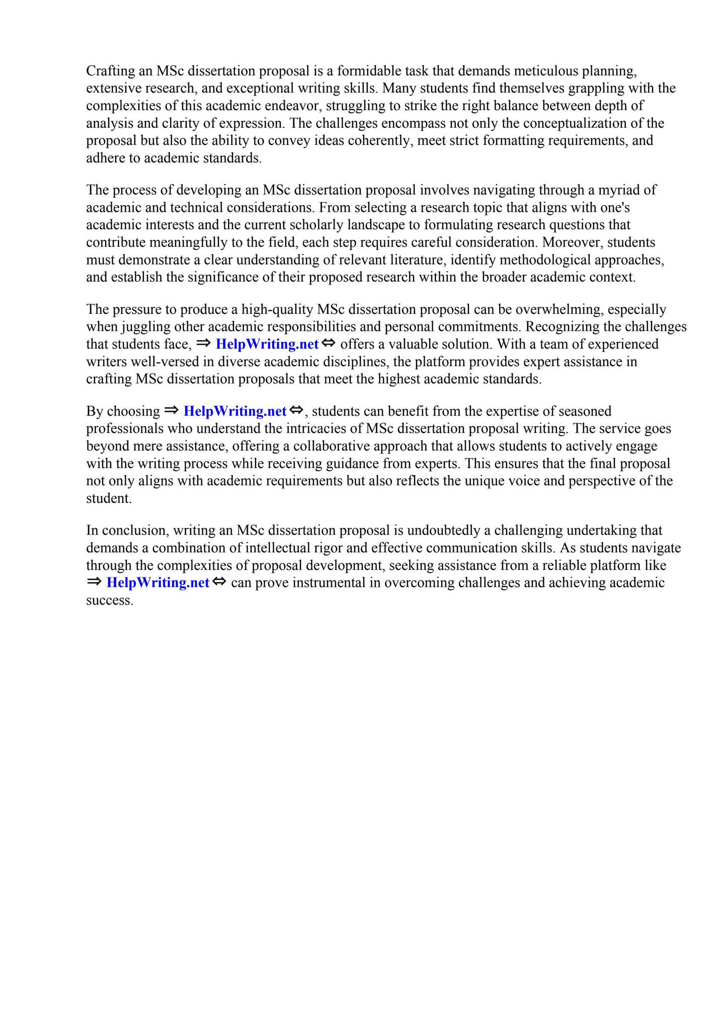 How To Write An Msc Dissertation Proposal by Amber Payne - Issuu