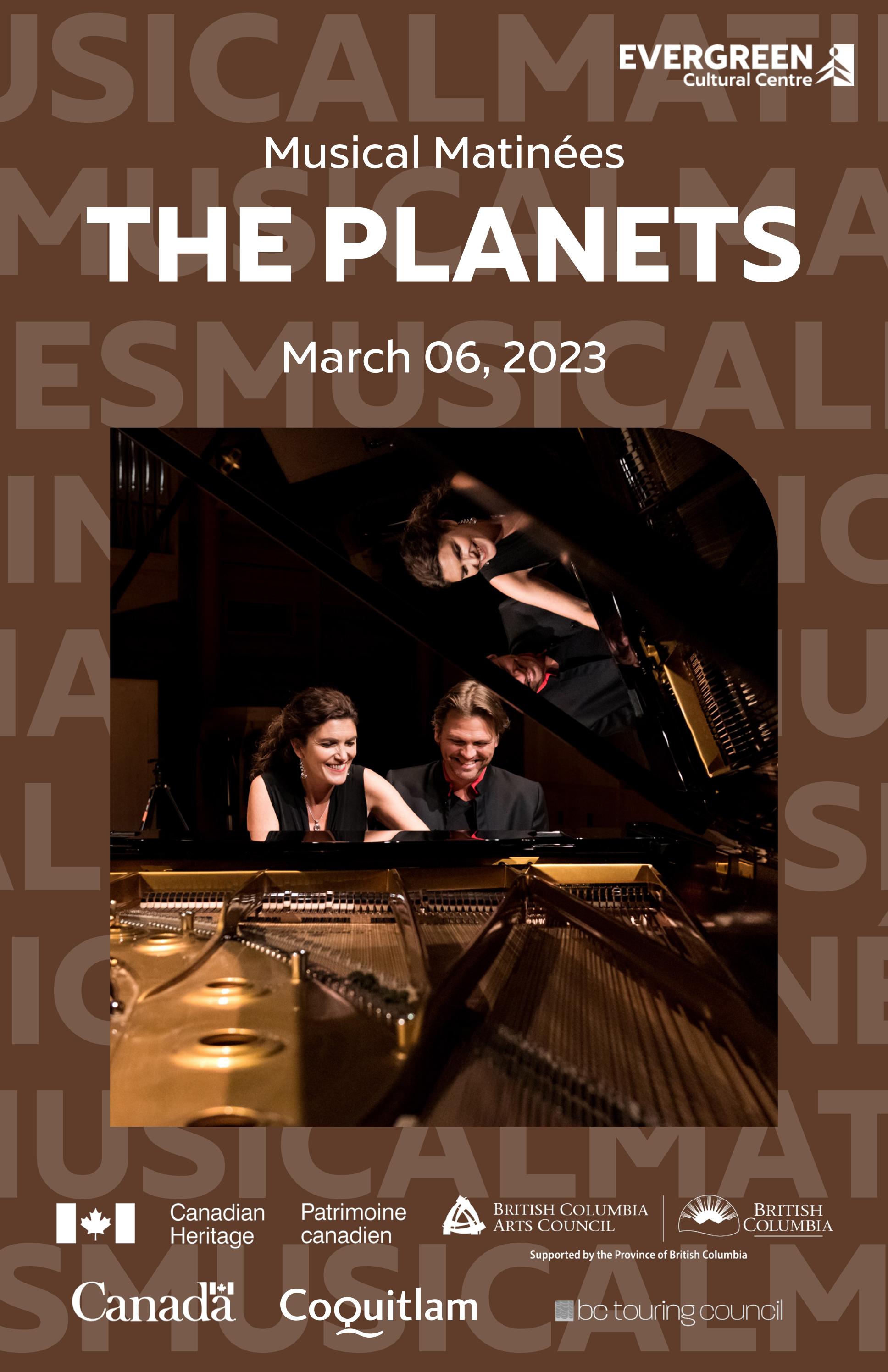 Show Program | Musical Matinées: The Planets by Evergreen Cultural ...