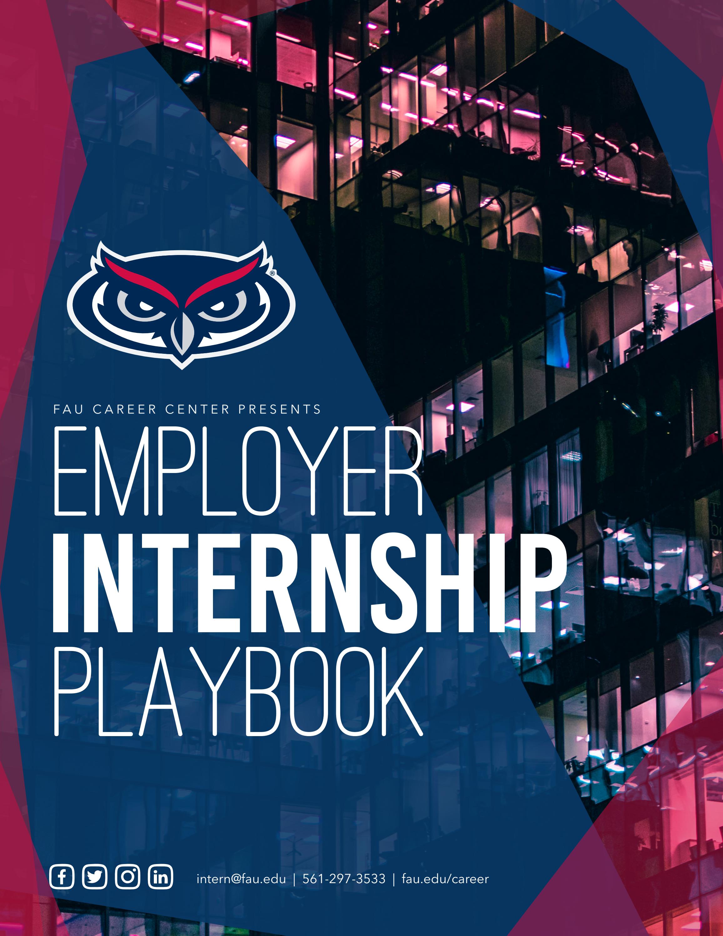Florida Atlantic Employer Internship Playbook by FAU Division of ...
