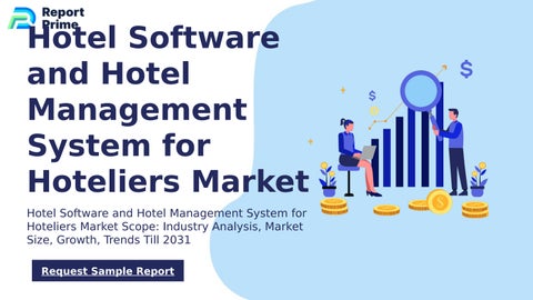 Global Hotel Software and Hotel Management System for Hoteliers market ...