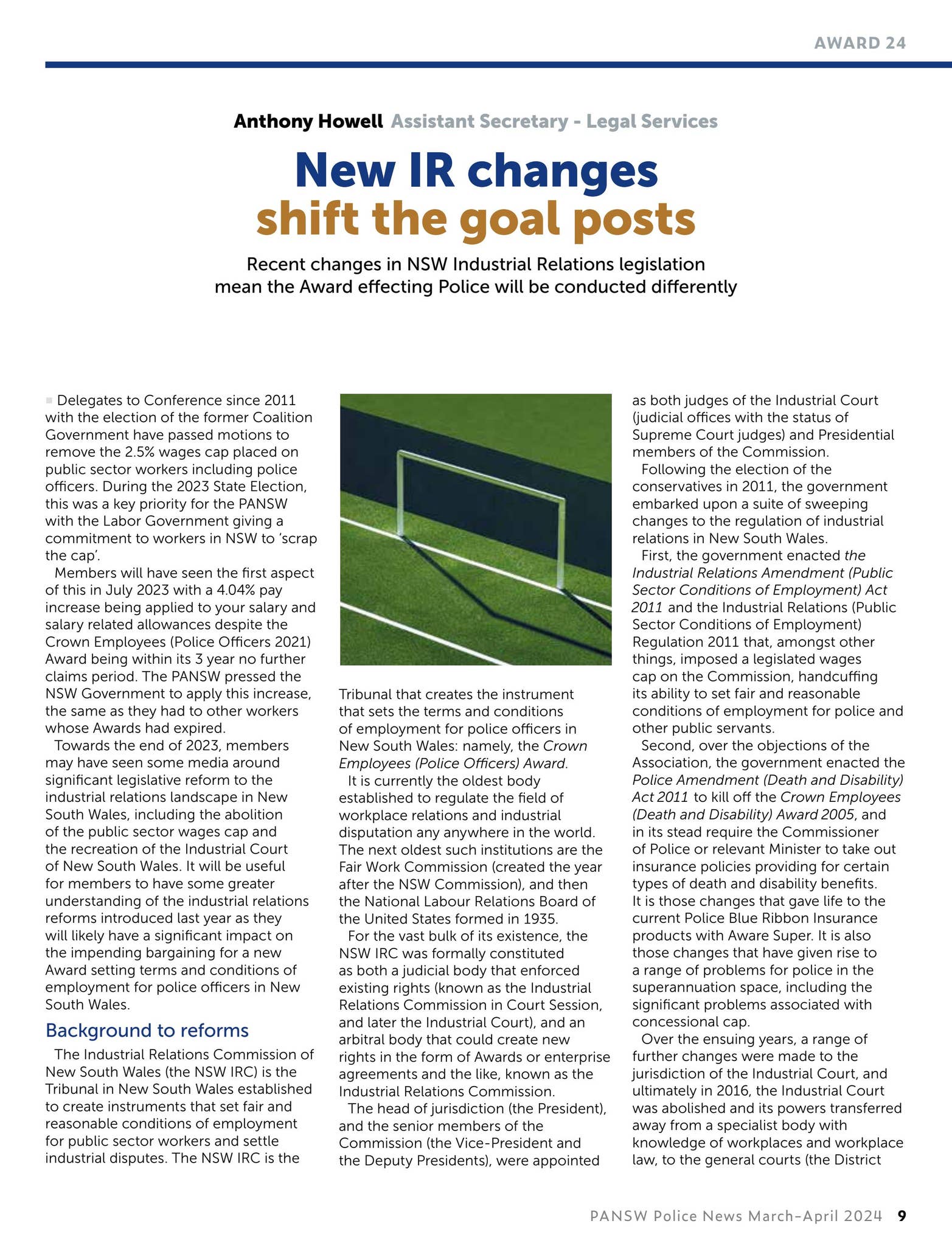 PANSW Police News Magazine - March | April 2024 by Police Association ...