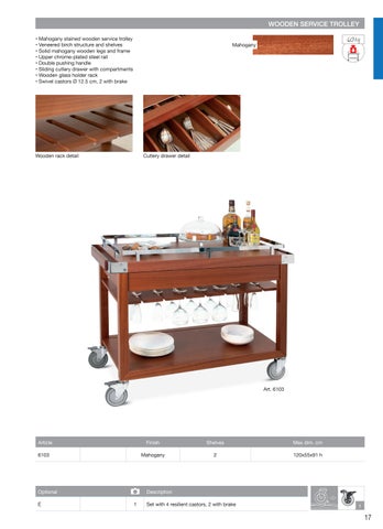 Metalcarrelli Trolleys 家具目录 2024 第 18 页