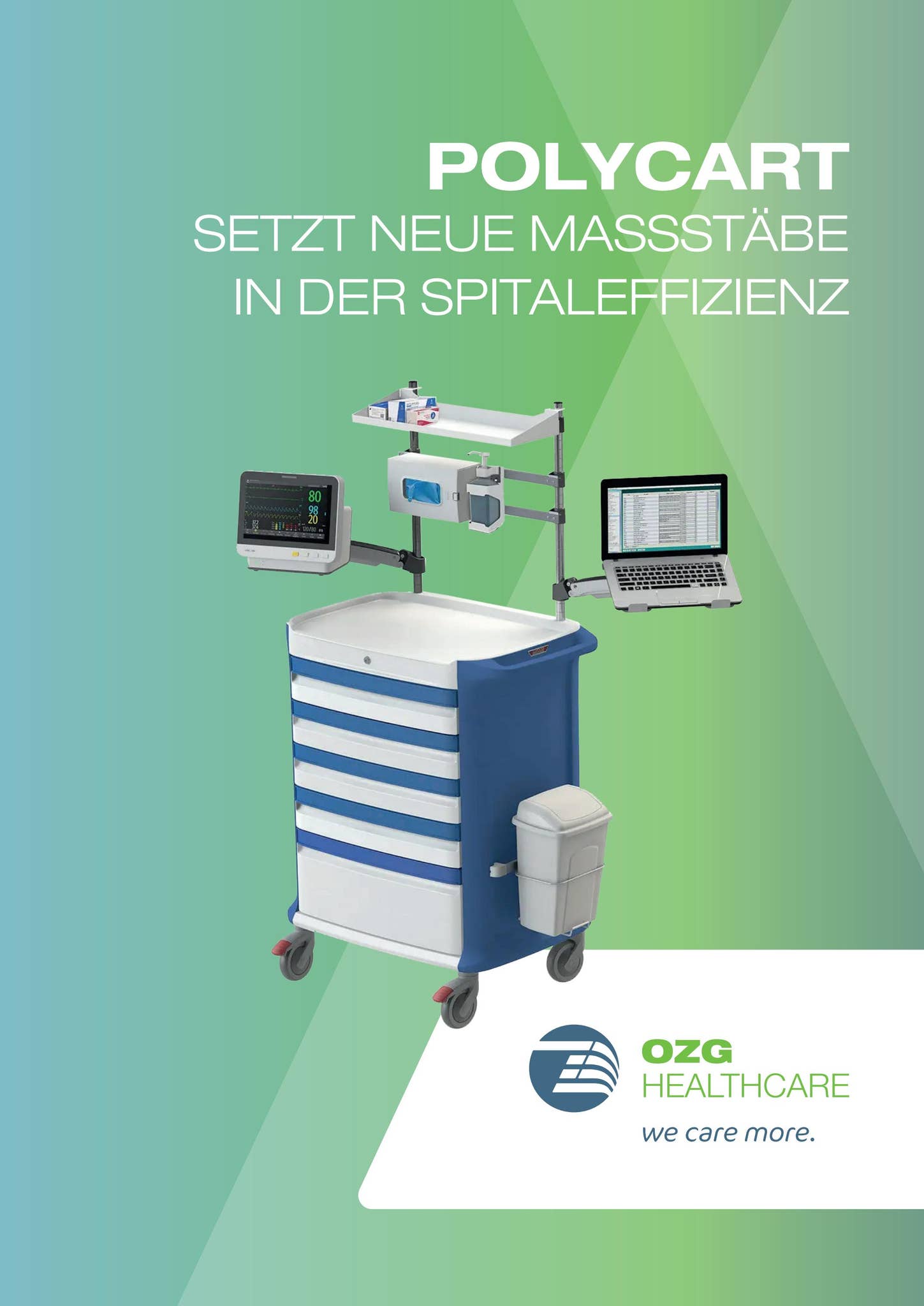 Polycart Polycart Funktionswagen - OZG Broschüre by OZG Healthcare - Issuu
