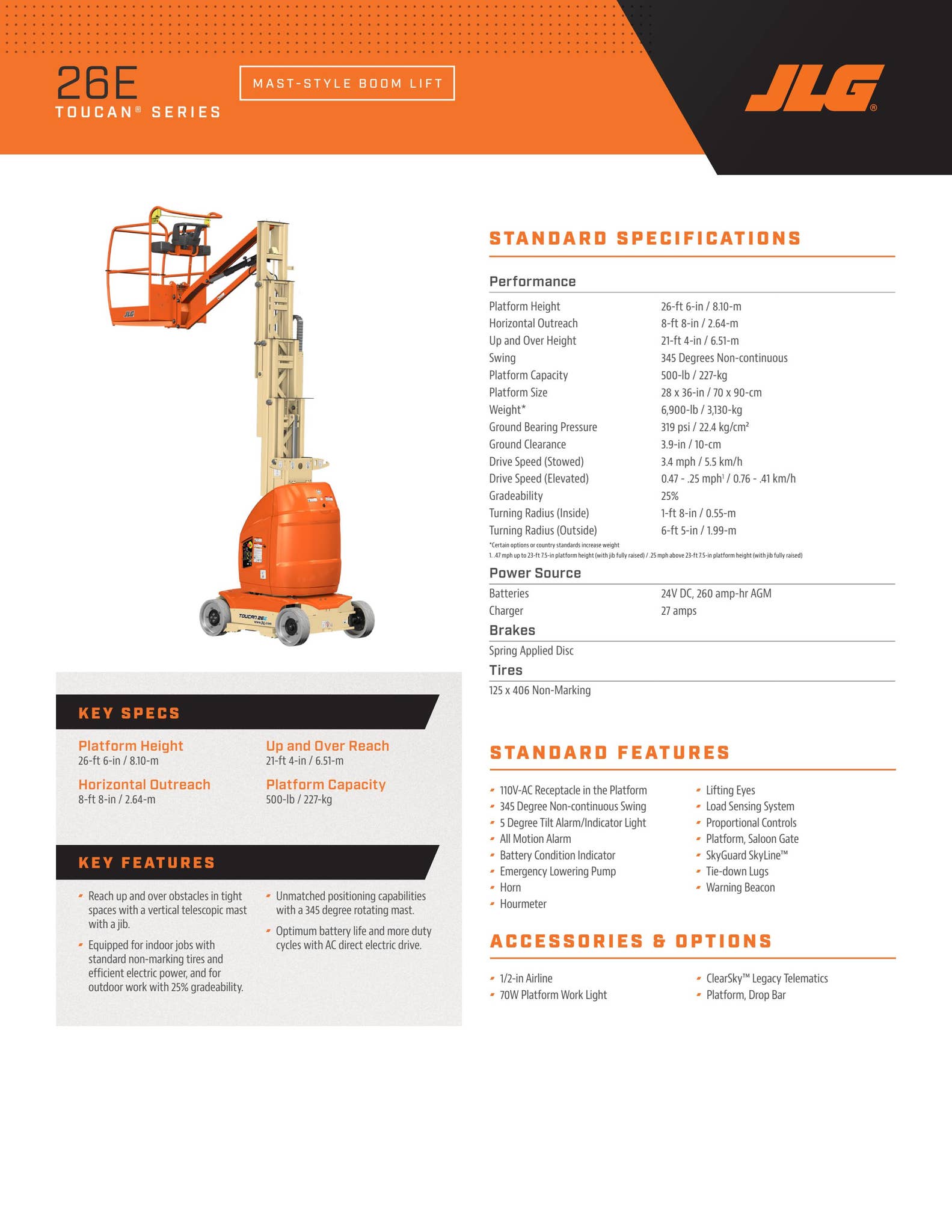 26E JLG datablad by Protruck - Issuu