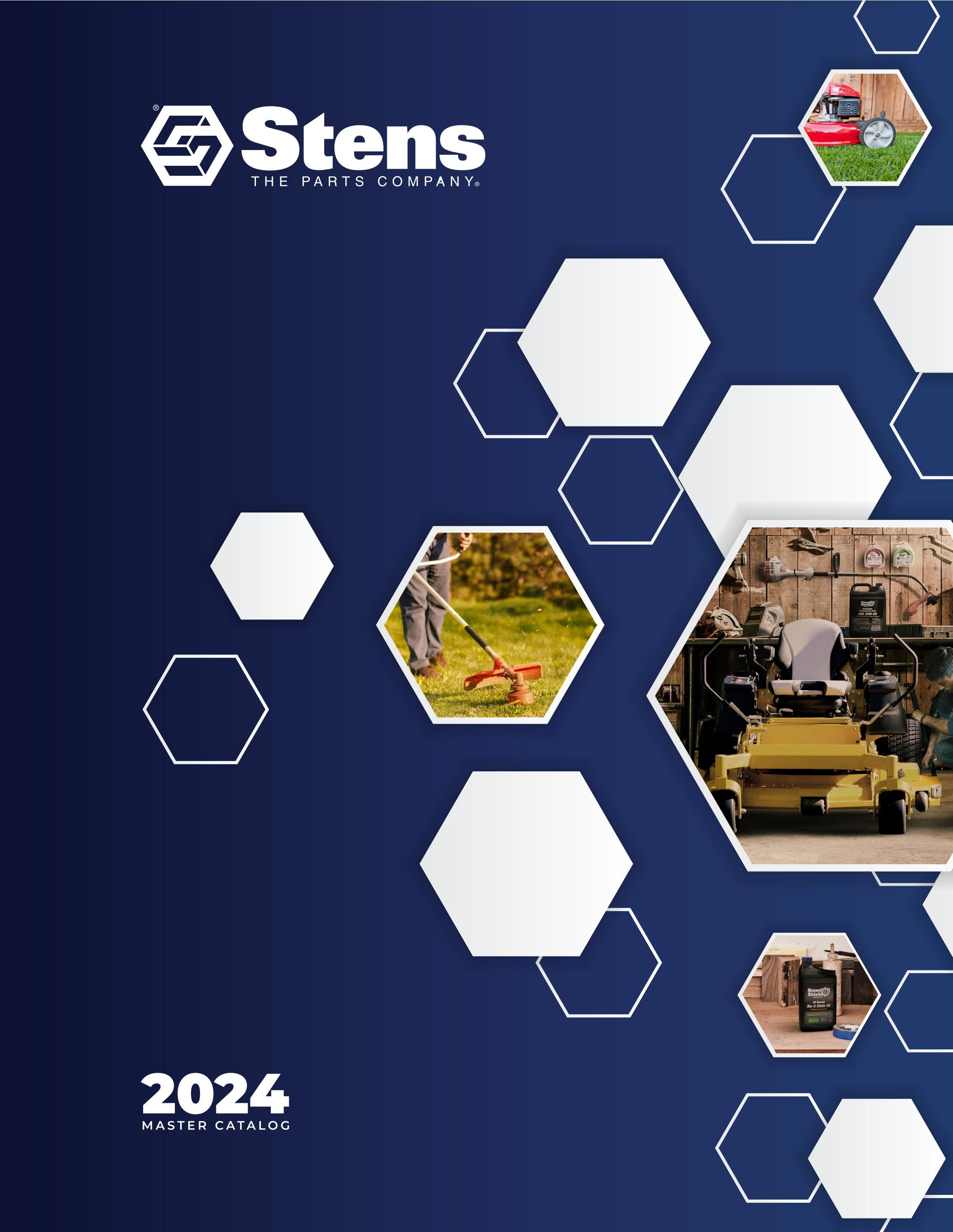 Stens 2024 1 Catalog Front Cover / Inside Cover by Arrowhead