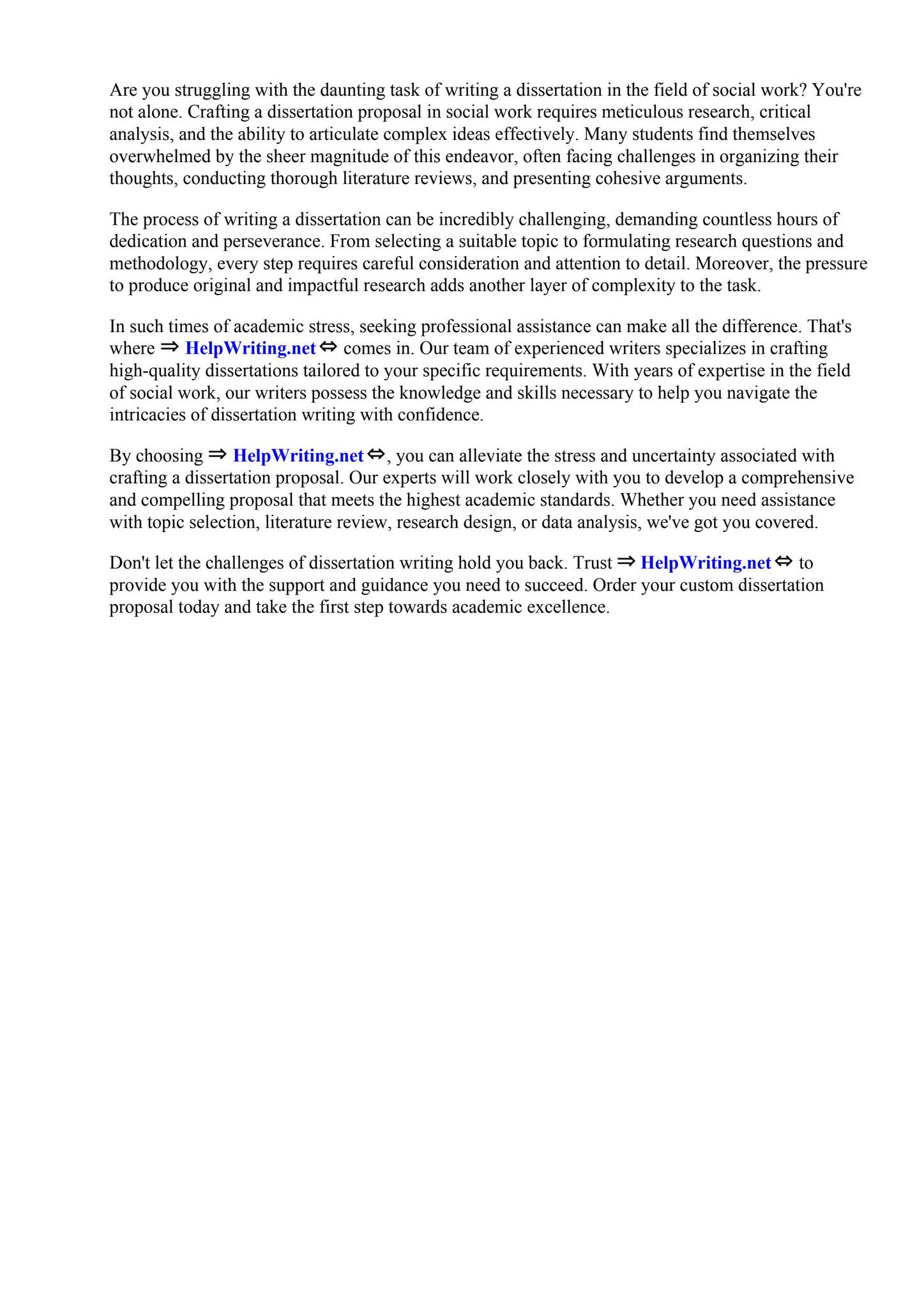 Sample Dissertation Proposal Social Work by Sierra Johnson - Issuu
