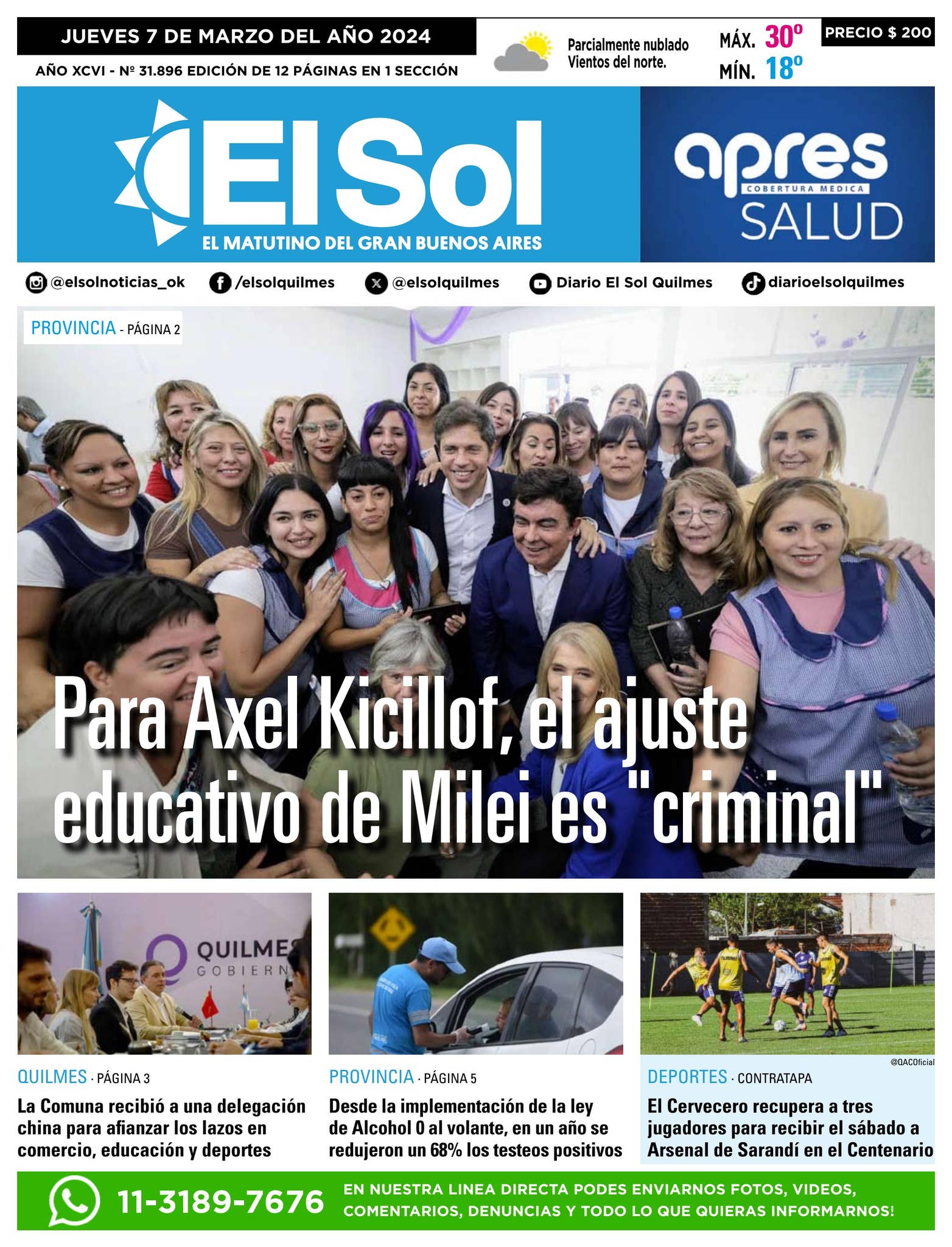 Diario El Sol 7-3-2024 by Diario EL SOL - Issuu