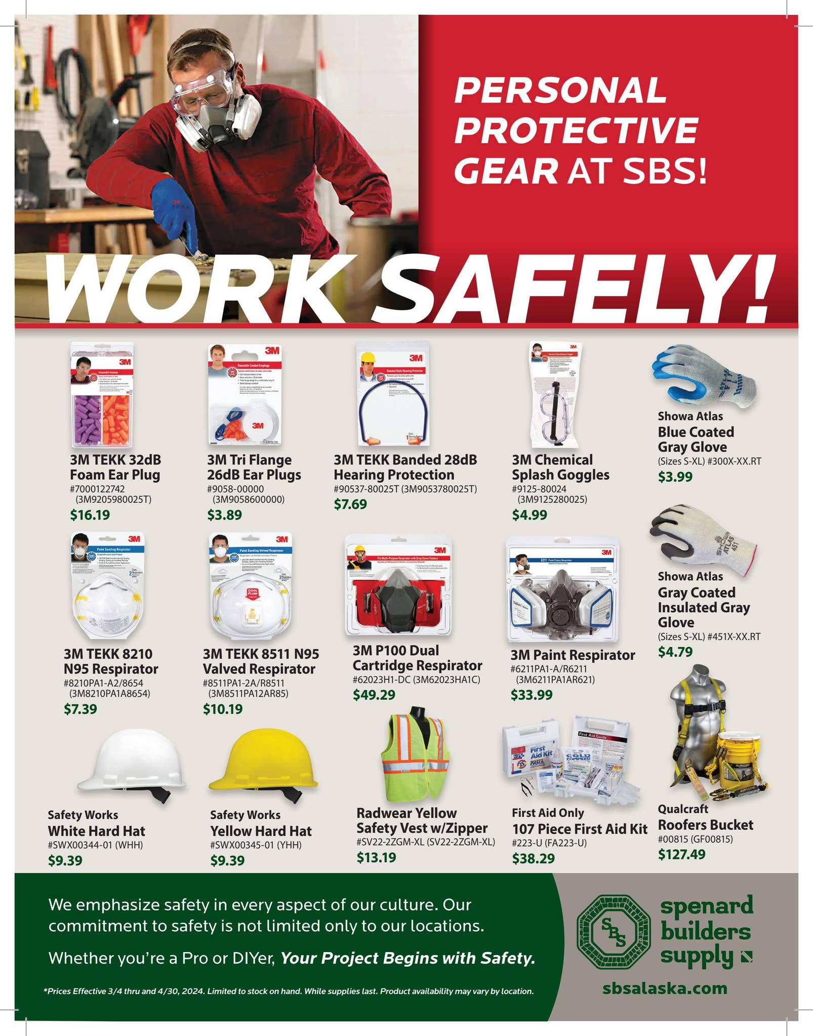 Spenard Builders Supply Personal Protective Gear Sale Flyer by  spenardbuilderssupply - Issuu