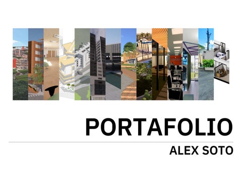 PORTAFOLIO ARQ. ALEX SOTO by redarq - Issuu