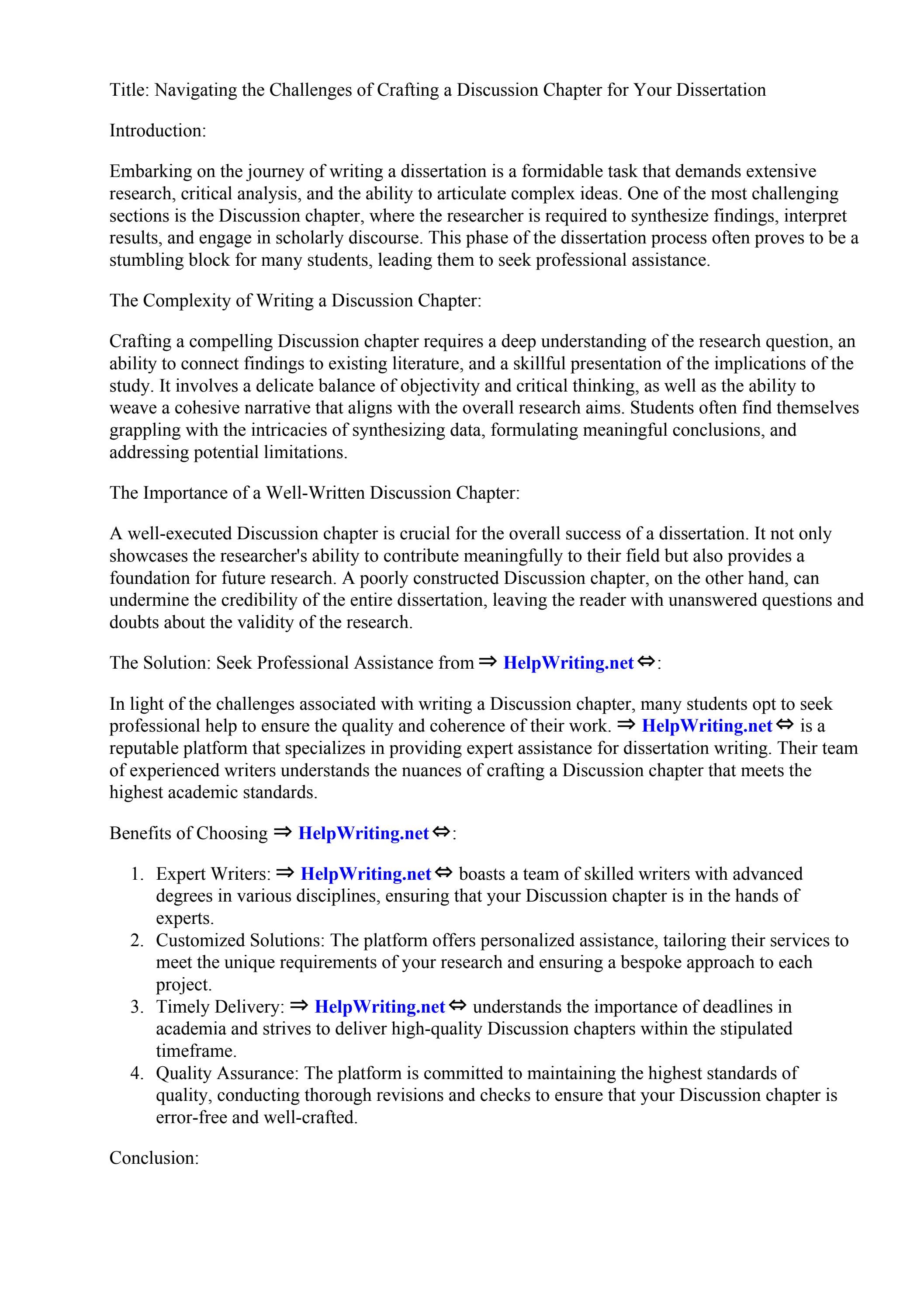 Example Discussion Chapter Dissertation By Leslie Thomas Issuu Example Discussion Chapter Dissertation By Leslie Thomas Issuu