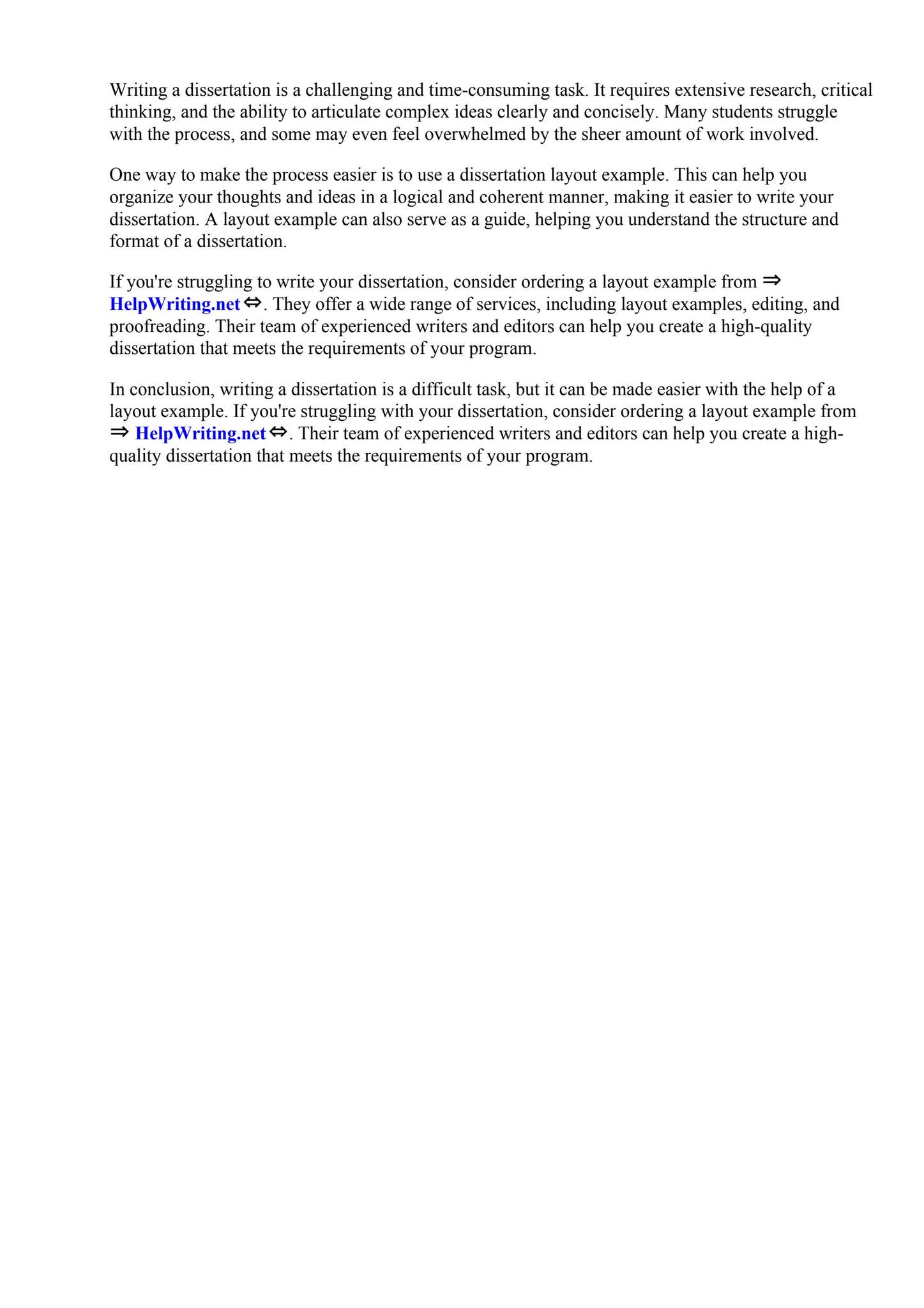 Layout Dissertation Example by Mary Bowers - Issuu
