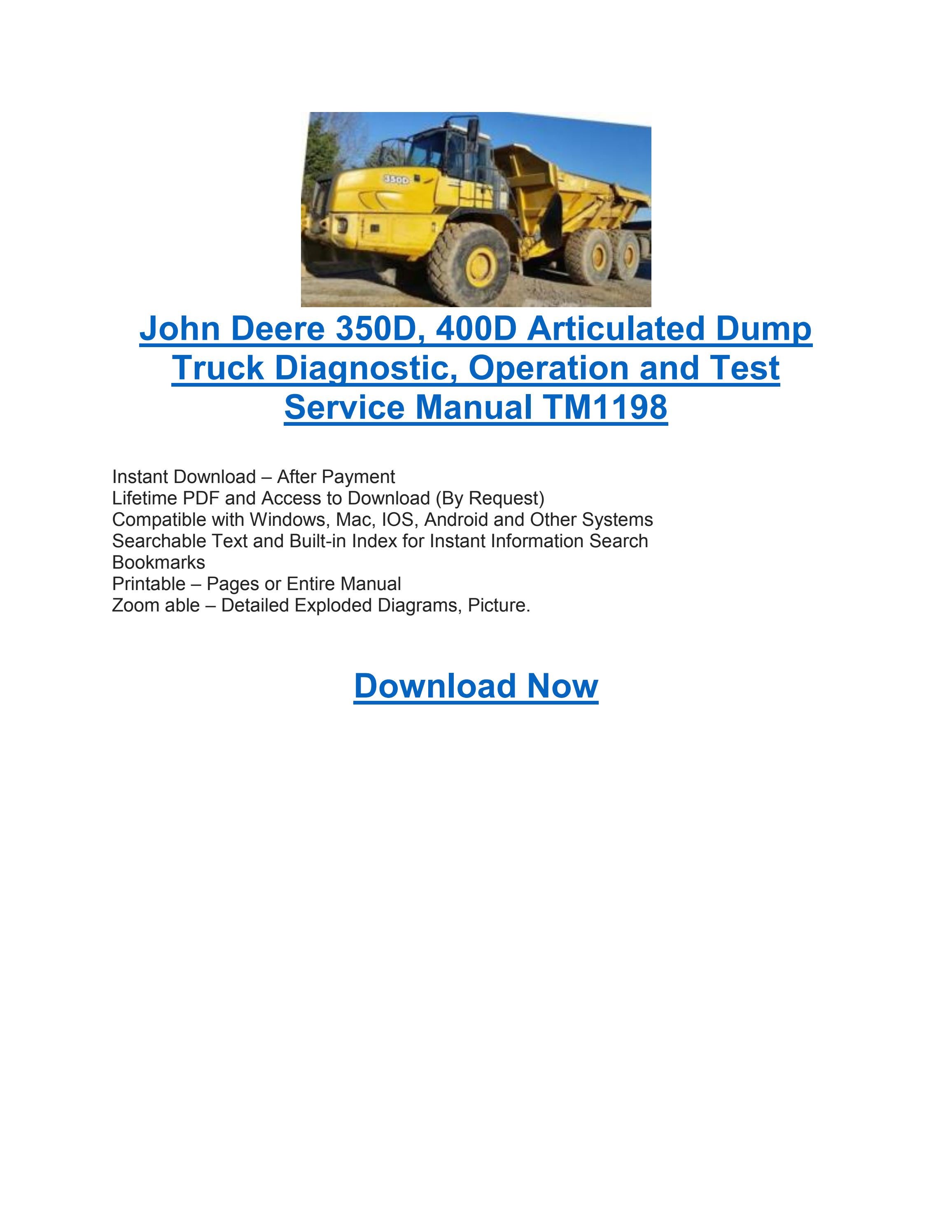 john-deere-350d-400d-articulated-dump-truck-diagnostic-operation-and