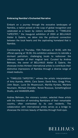 BELLHAUS Timeless Tapestry Exhibition 灯饰目录 第 3 页