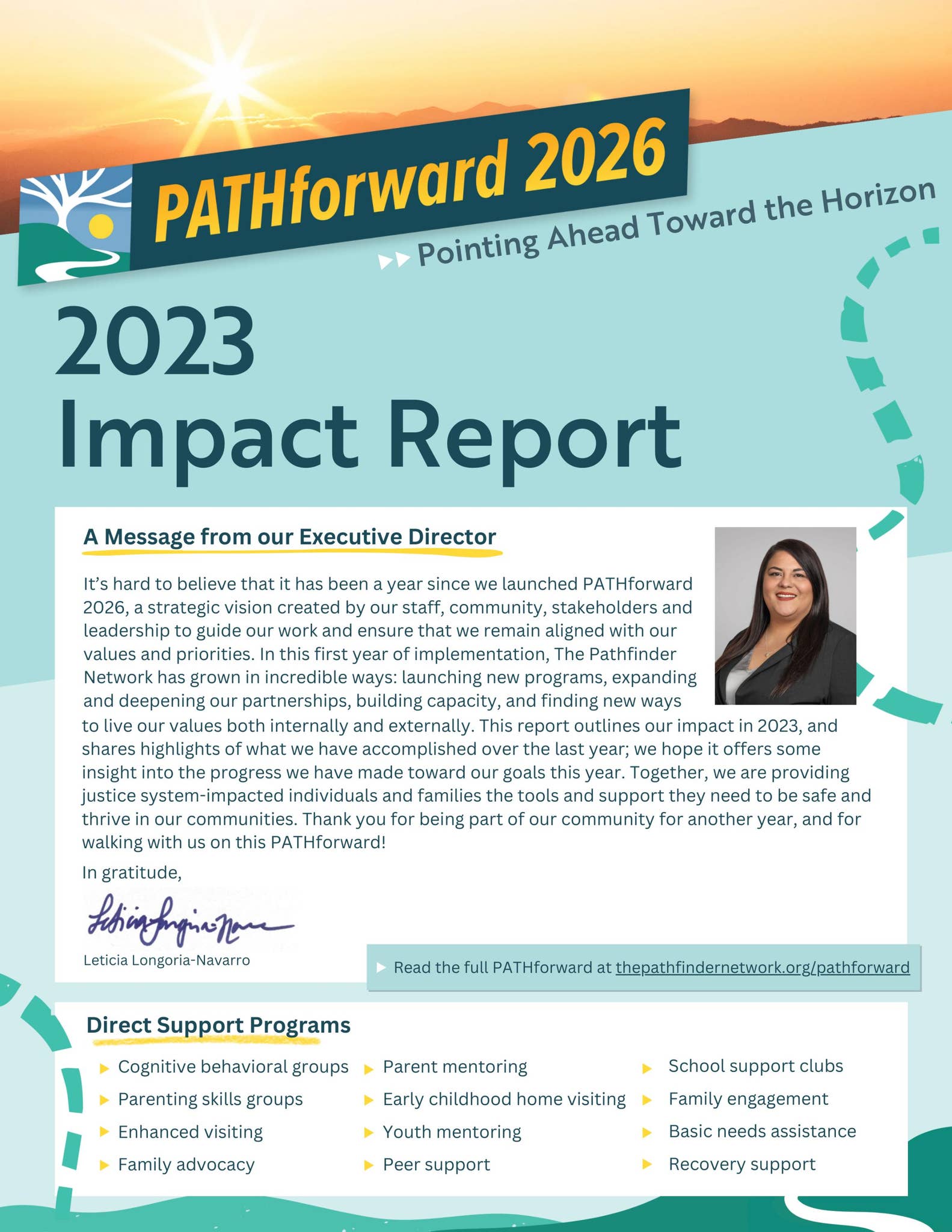 2023 Impact Report by The Pathfinder Network - Issuu