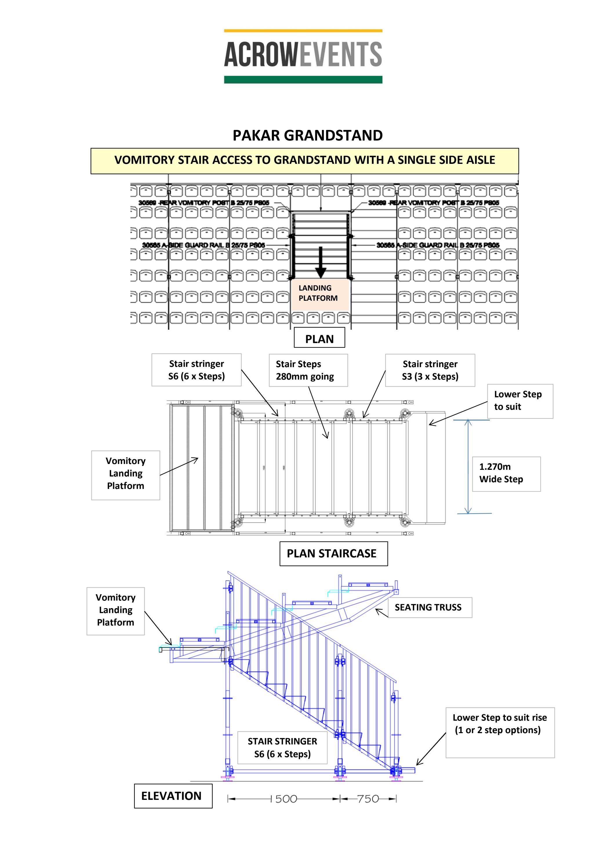 Pakar Grandstand Stair Access by AcrowNZ - Issuu