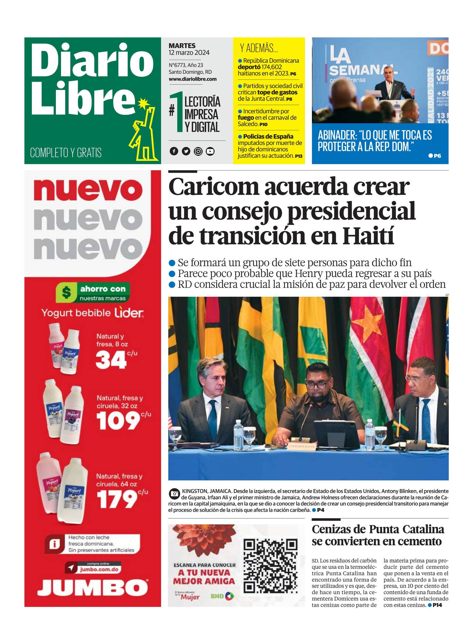 Martes, 12 de marzo de 2024 by Diario Libre - Issuu, image size:1524x2048