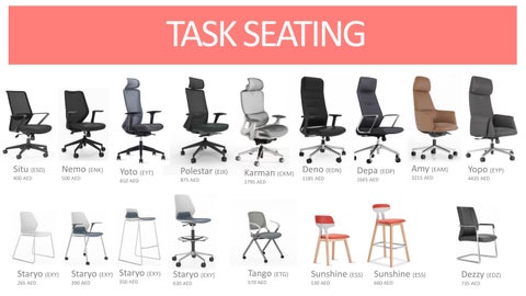 BAFCO 家具目录 · Stocking 指南 for KANO 家具 第 5 页