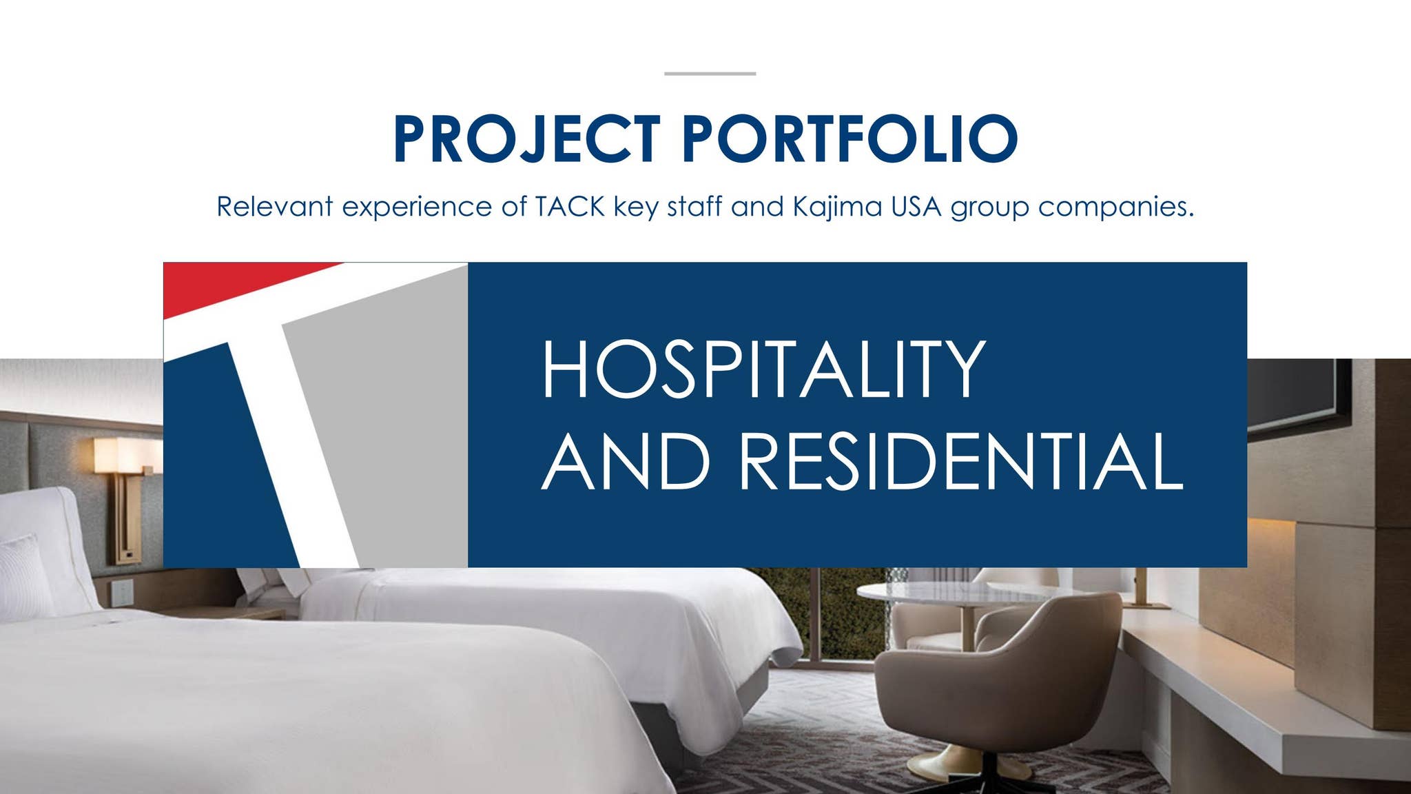 Hospitality Portfolio Examples Project Portfolio | Hospitality by TACKBuilders - Issuu