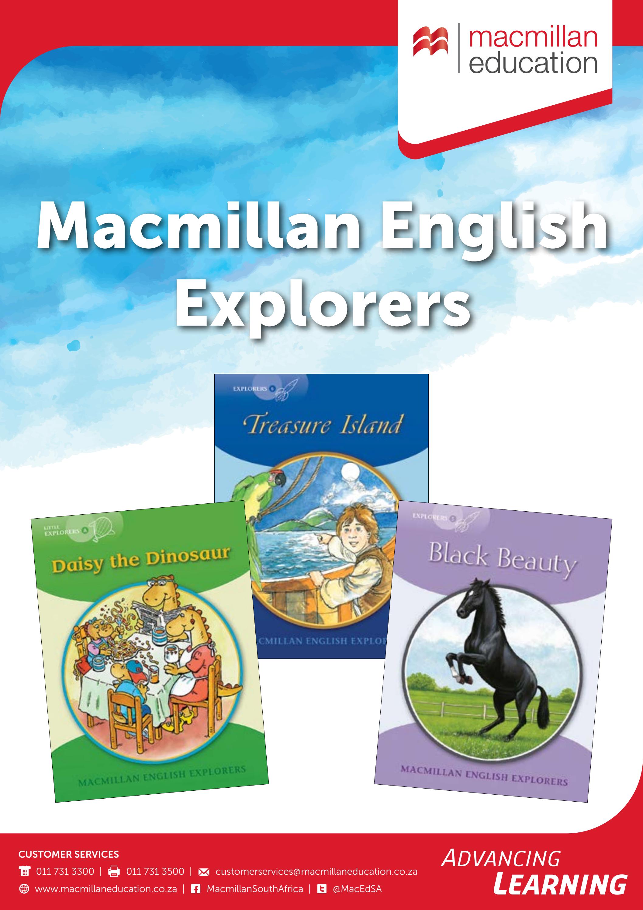 Macmillan English Explorers Brochure By Macmillan Education South Macmillan English Explorers Brochure By Macmillan Education South