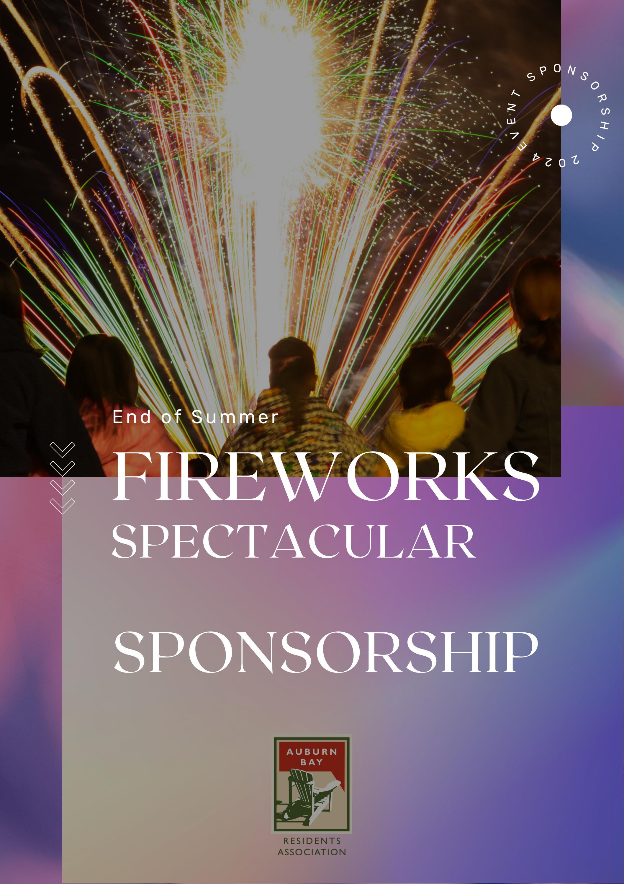 Fireworks 2024 Sponsorship by AuburnBayRA - Issuu