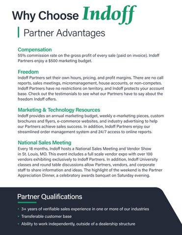 Indoff 家具目录 · The Partner Program - CI 商用 Interiors CANADA 第 4 页