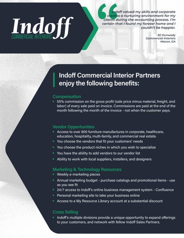 Indoff 家具目录 · The Partner Program - CI 商用 Interiors CANADA 第 5 页