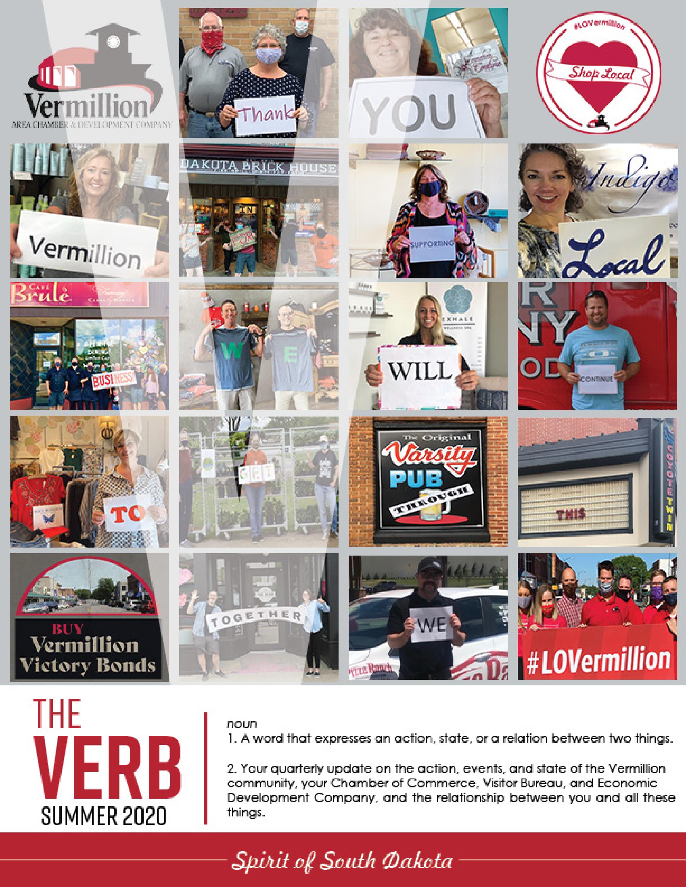 The VERB Summer 2020 by Vermillion Area Chamber & Development Company