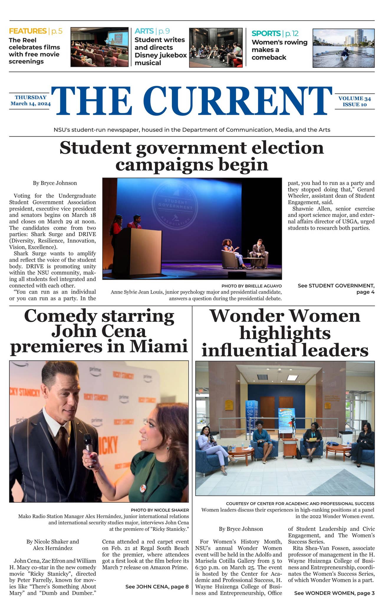 The Current Volume 34 Issue 10 by MakoNews - Issuu