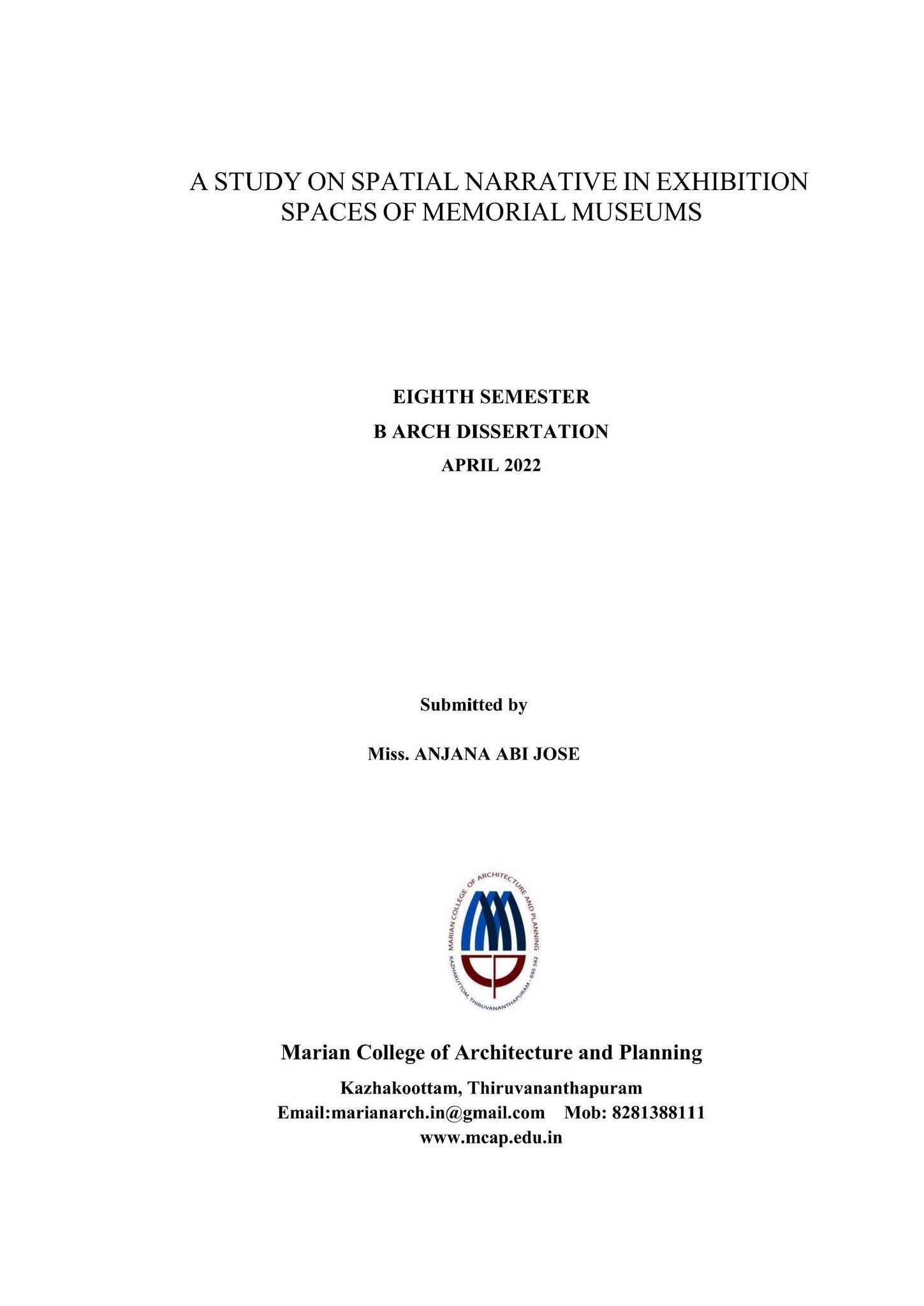 A study on Spatial Narrative in Exhibition Spaces of Memorial Museums ...