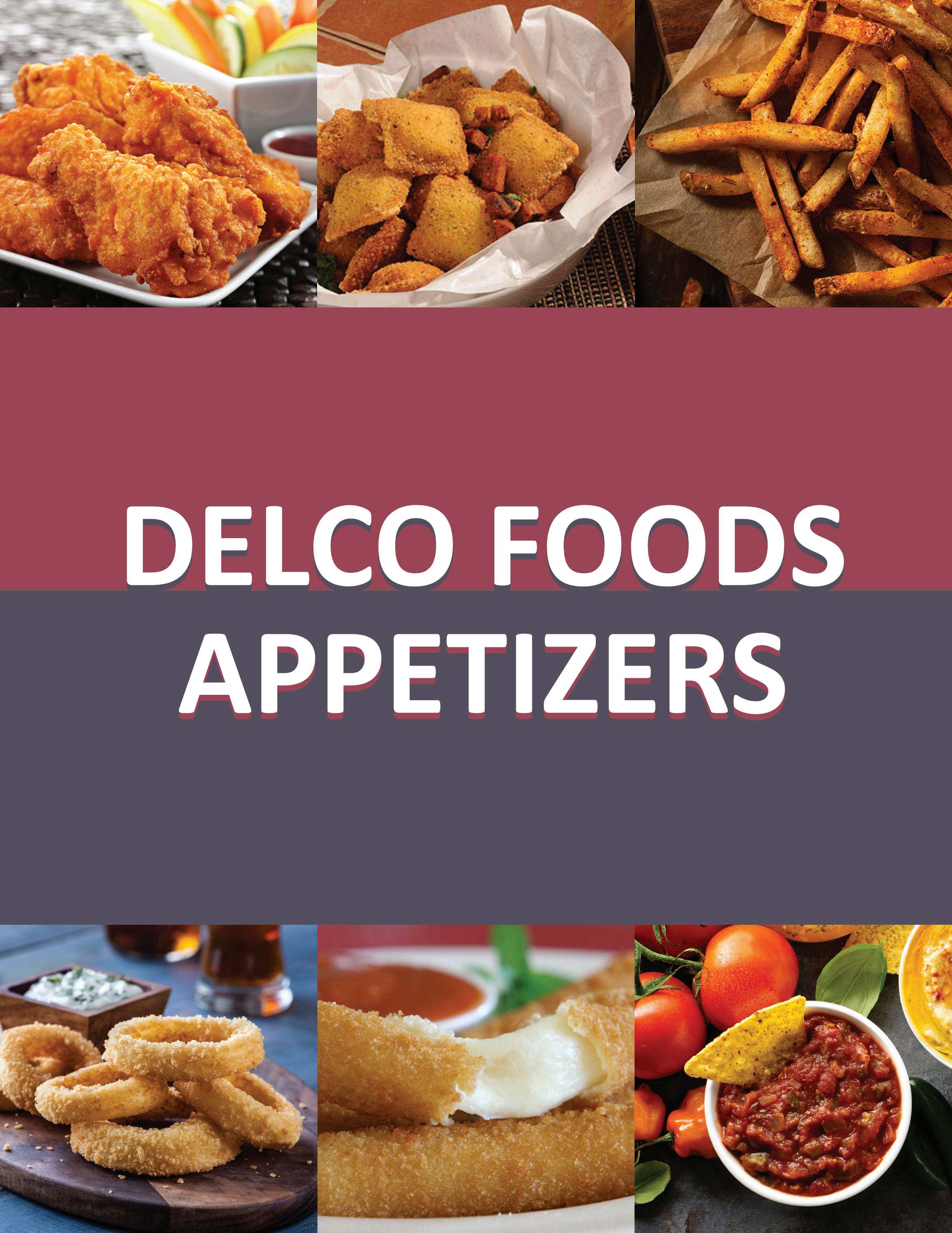 Appetizers Catalog by delcofoods Issuu