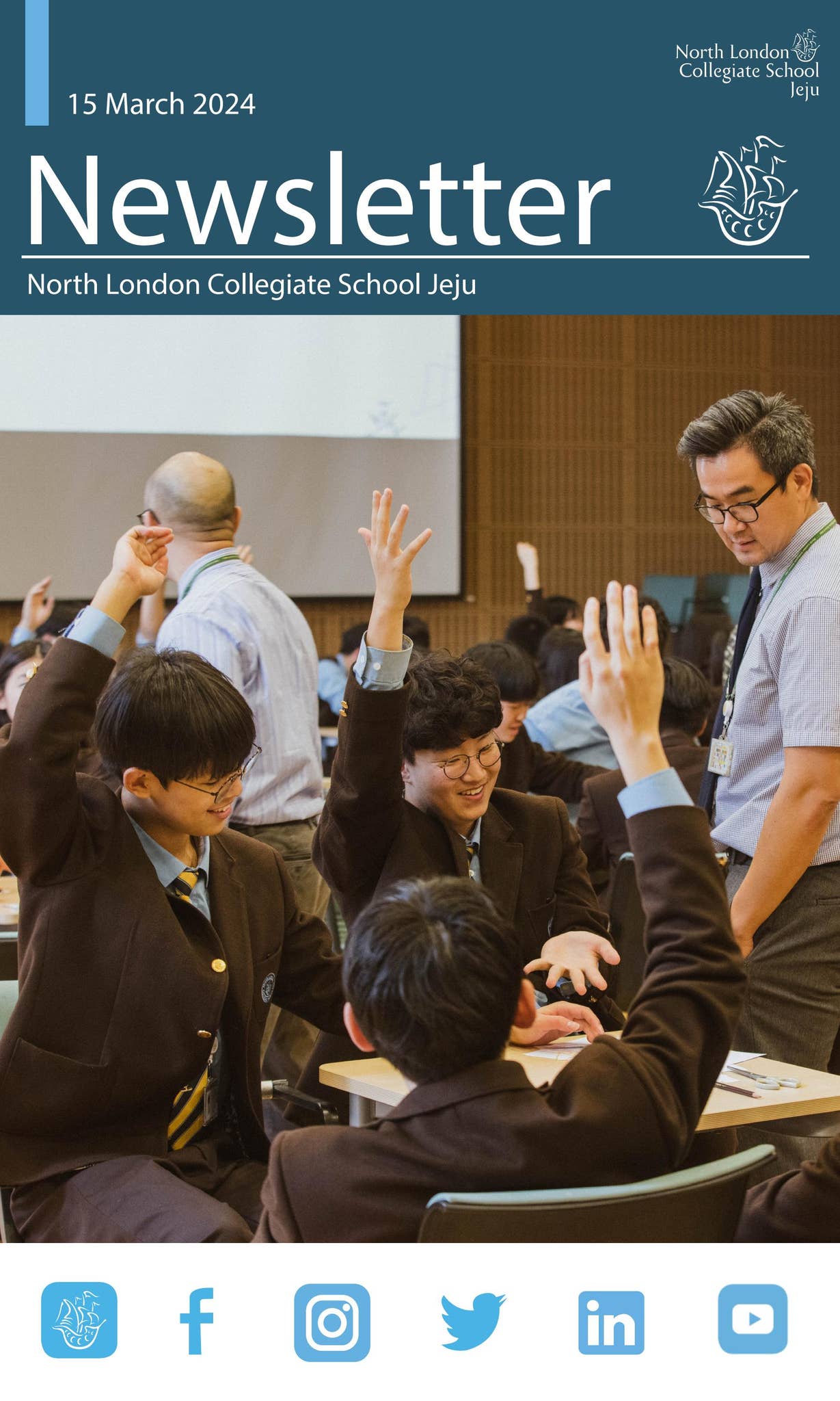 NLCS Jeju Newsletter 15 March 2024 by North London Collegiate School ...