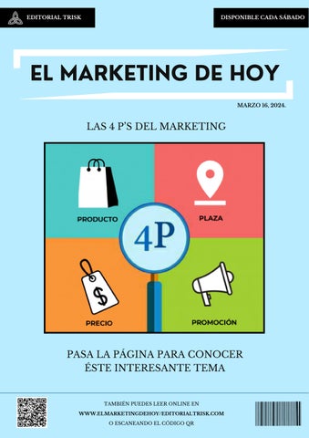 Las 4 P's del Marketing (Valeria Rivero)