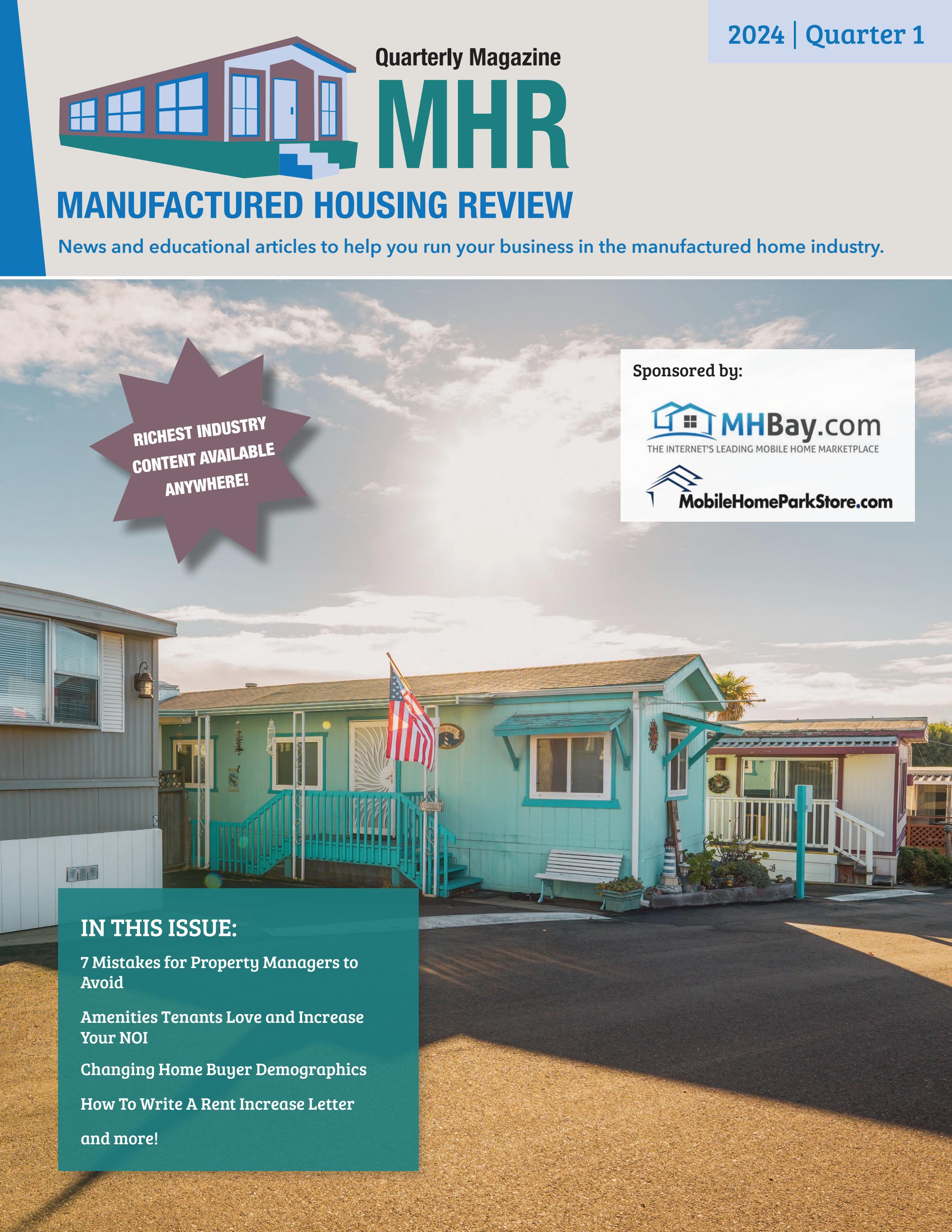 Manufactured Housing Review - 2024 Q1