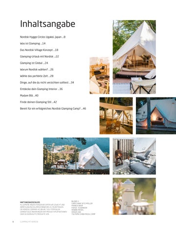 nordiskoutdoor 灯饰目录 · Glamping with Nordisk 德文 第 6 页