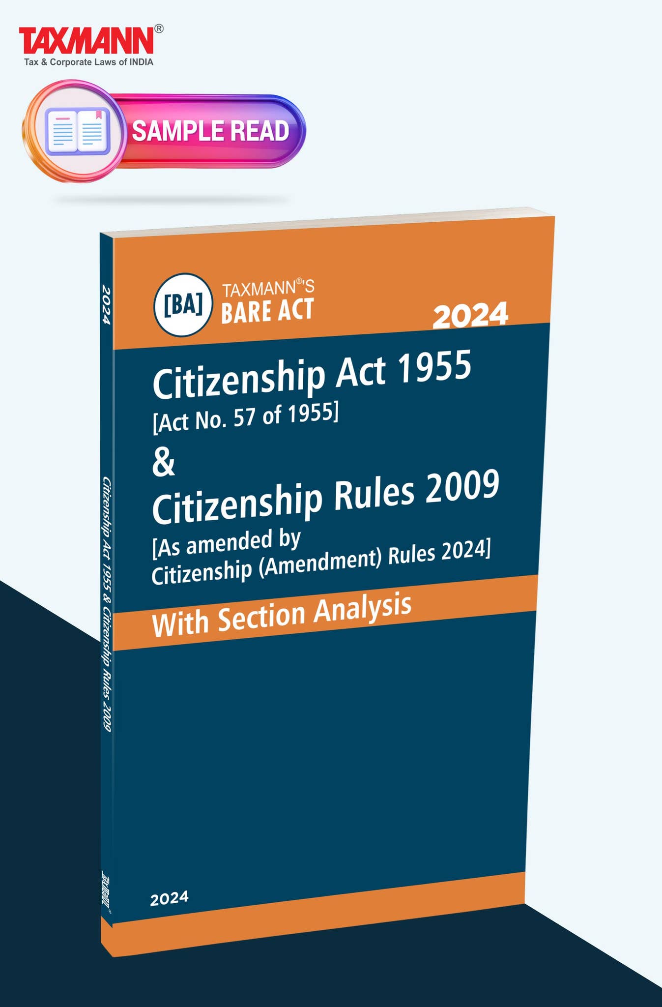 Taxmann's Citizenship Act 1955 & Citizenship Rules 2009 by Taxmann - Issuu