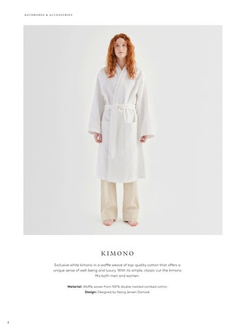 Georg Jensen Damask 家具目录 · Loungewear 第 4 页