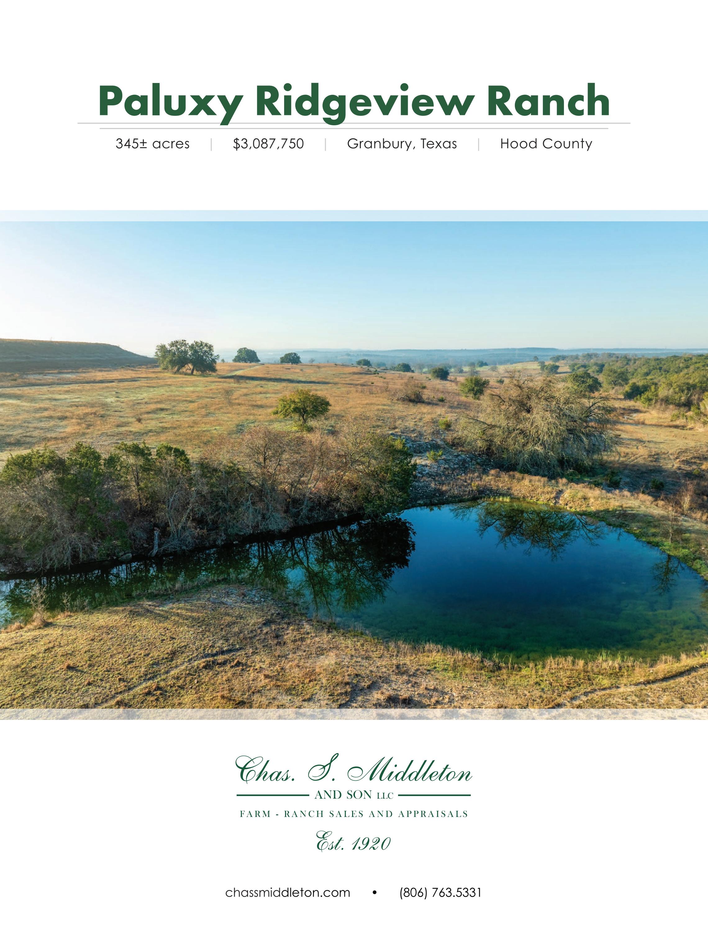 Ridgeview Ranch Paluxy Ridgeview Ranch | Hood County, Texas by csmandson - Issuu