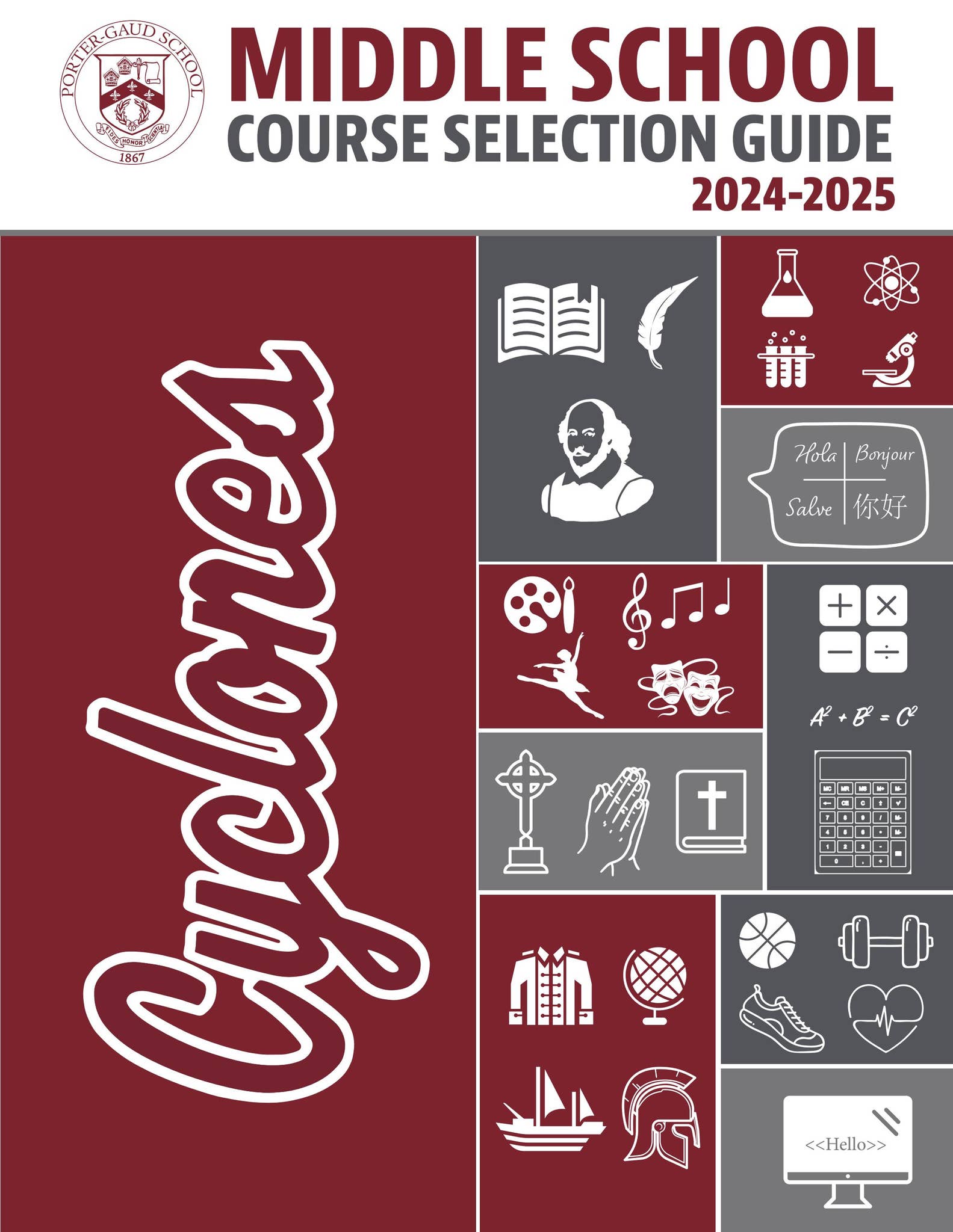 Middle School Curriculum Guide 2024-2025 by Porter-Gaud School - Issuu