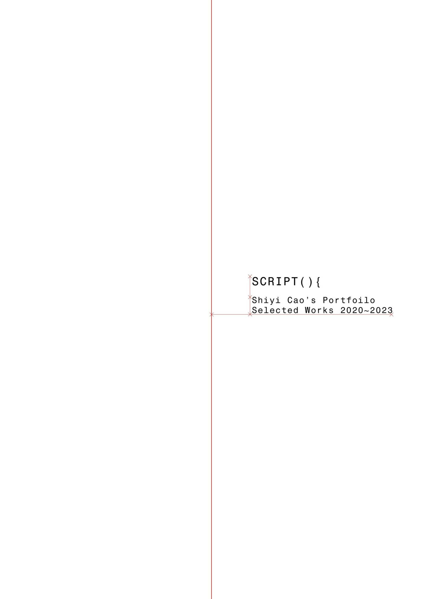 Shiyi Cao's Portfolio 2020~2023 by sheen cao - Issuu
