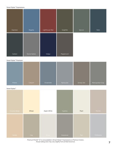 高端 Point Signature Vinyl Siding 第 7 页