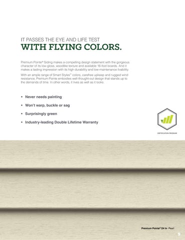 高端 Point Signature Vinyl Siding 第 9 页