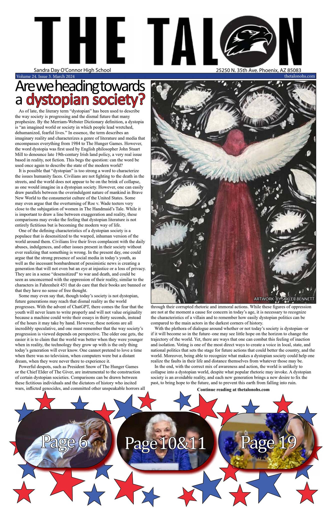 Volume 24, Issue 3, March 2024 by The Talon OHS - Issuu