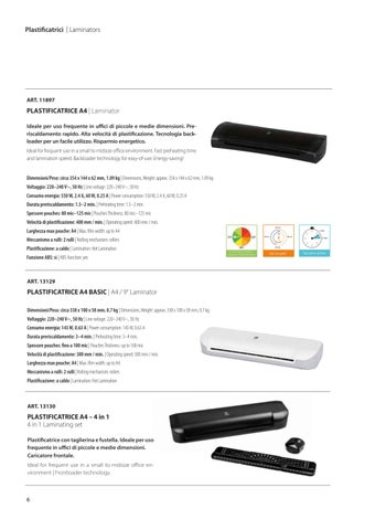 MACCHINE PER UFFICIO E CONSUMABILI 第 6 页