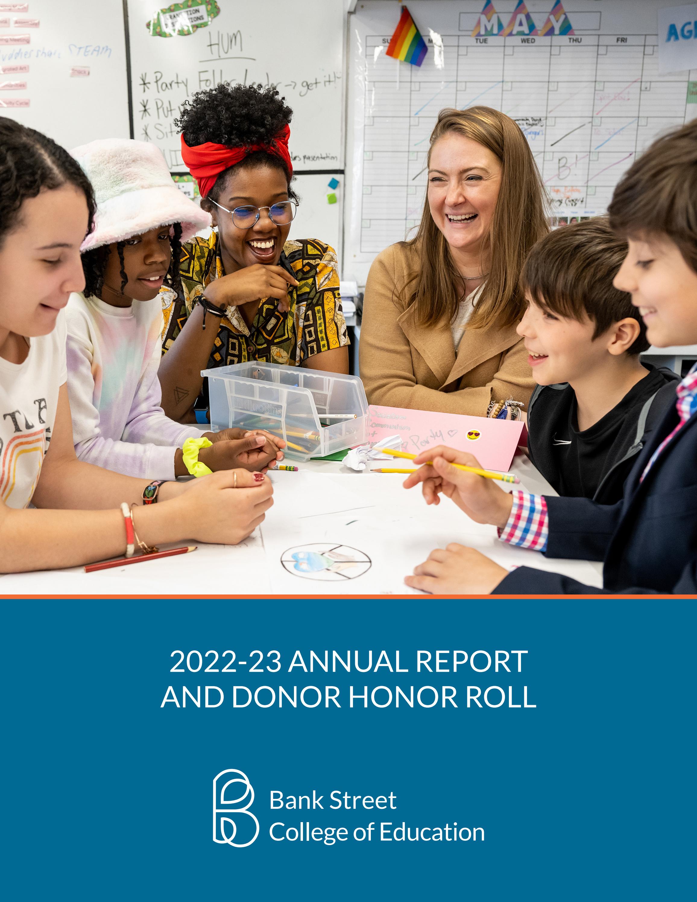 Bank Street College of Education Annual Report 202223 by Bank Street