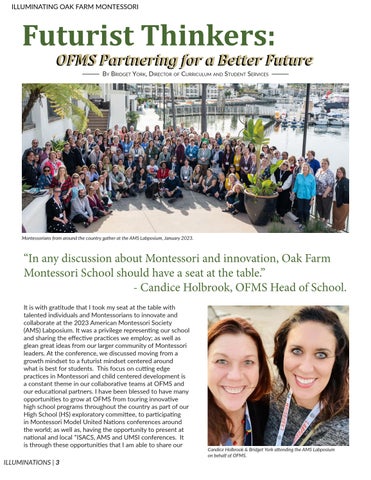 Oak Farm Montessori School 灯饰目录 · Illuminations 2023 第 4 页
