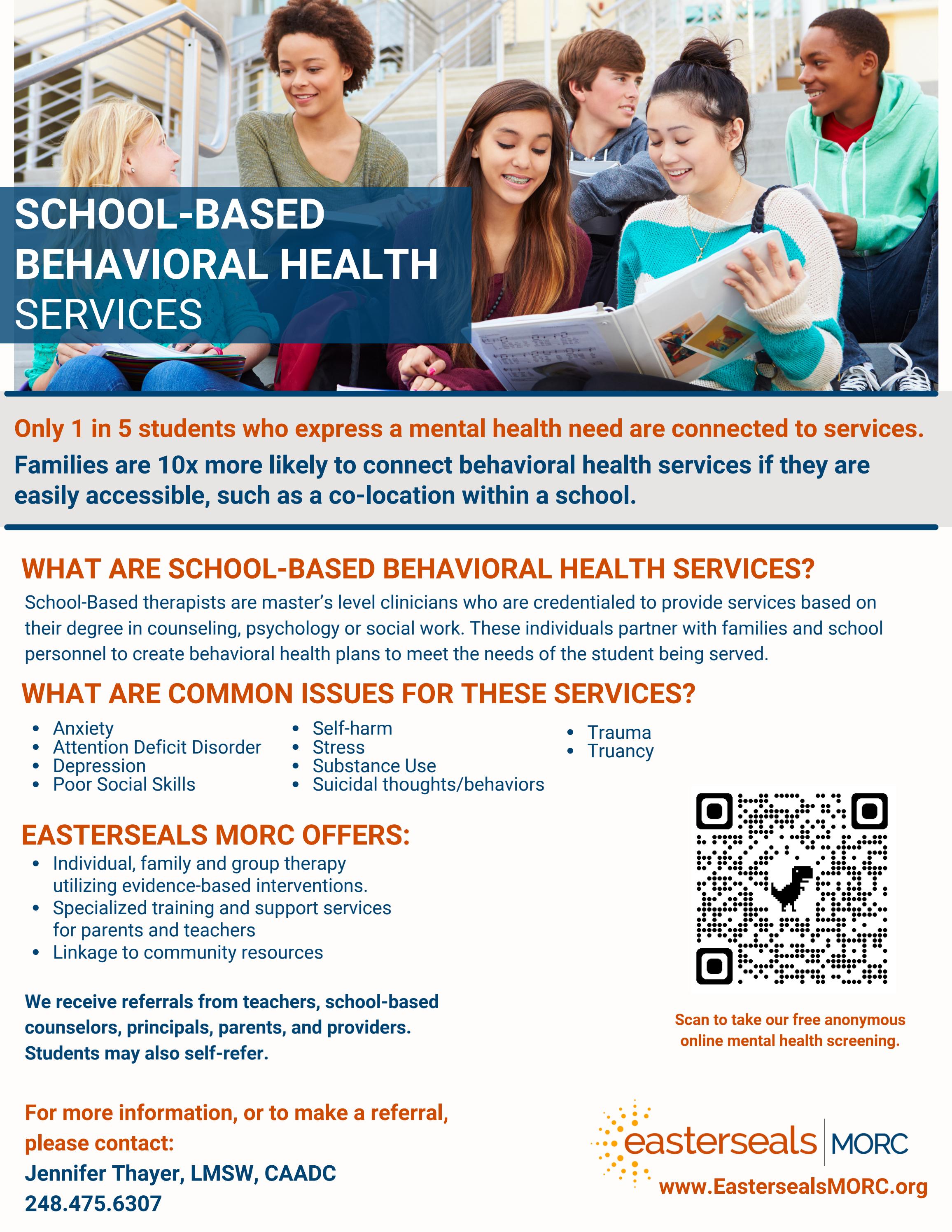 School Based Behavioral Health Services by Easterseals MORC Issuu
