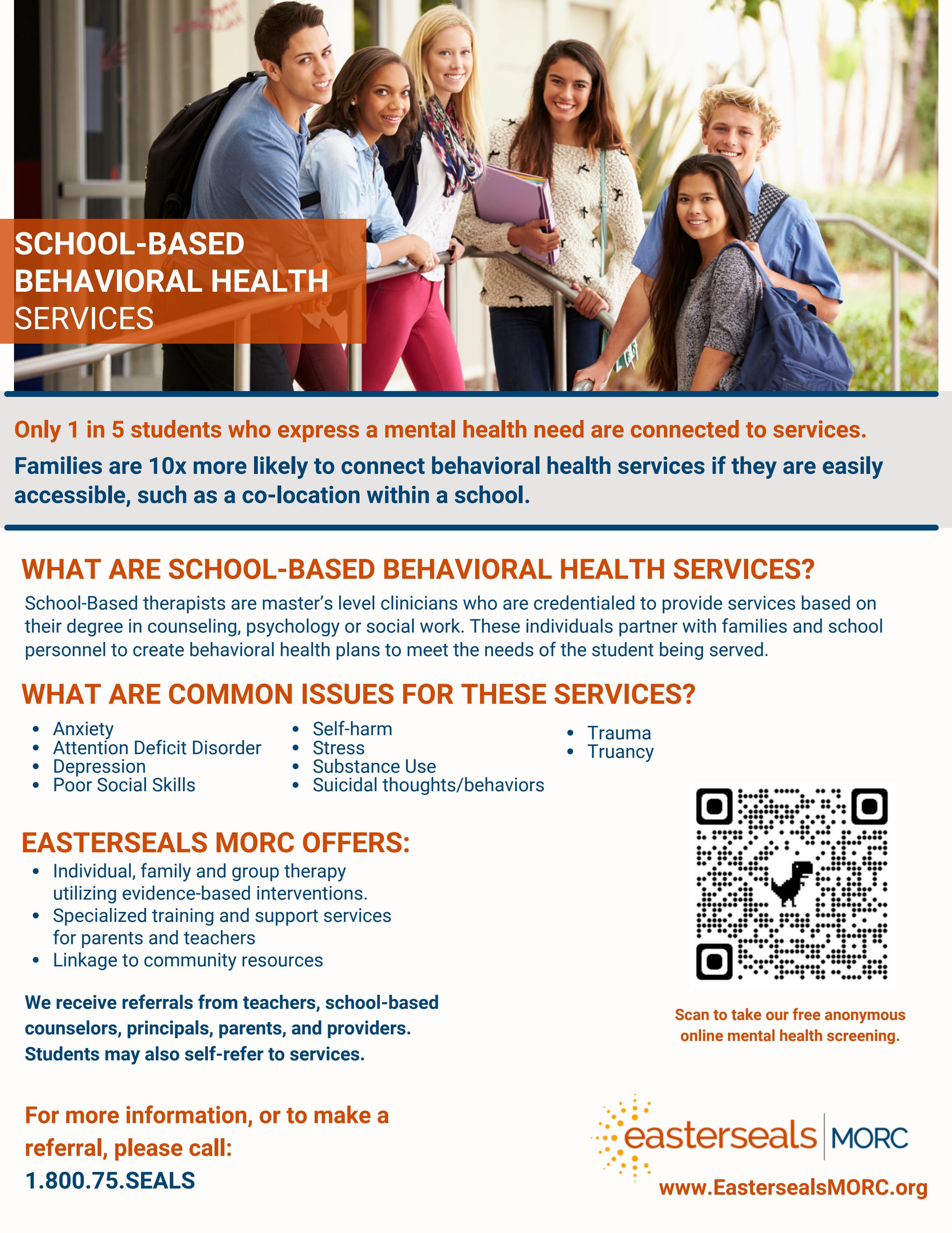 SchoolBased Behavioral Health Services Flint by Easterseals MORC Issuu