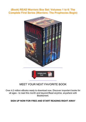 Warrior Cats Series 1: Books 1-6: Erin Hunter: 9780060525507