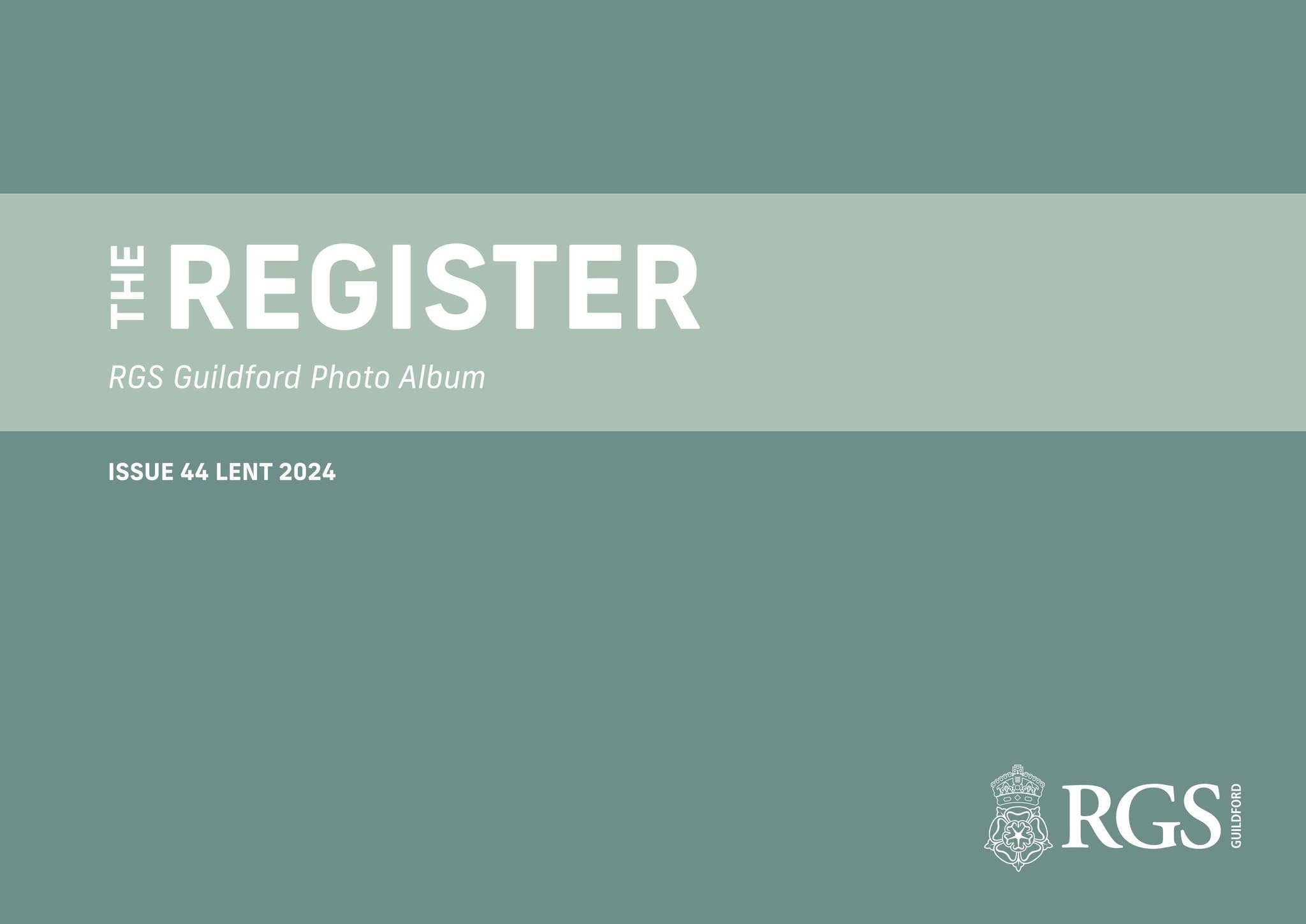 The Register Lent 2024 by Royal Grammar School Guildford - Issuu
